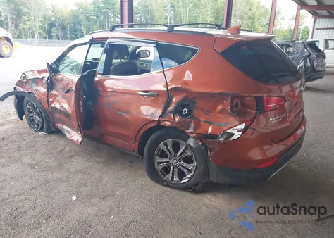2013 Hyundai Santa Fe Sport from USA, damaged, VIN 5XYZU3LB0DG123064